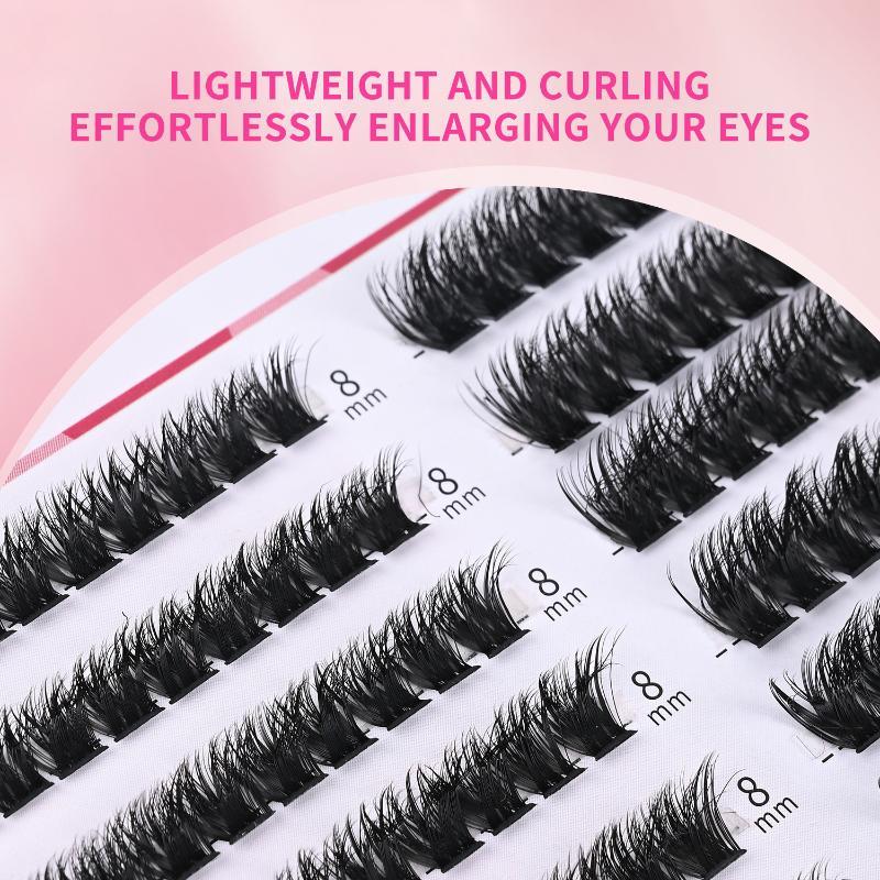 Eyelash Extension Cluster - رموش عنقودية 30 صفًا، 8-16 مم،