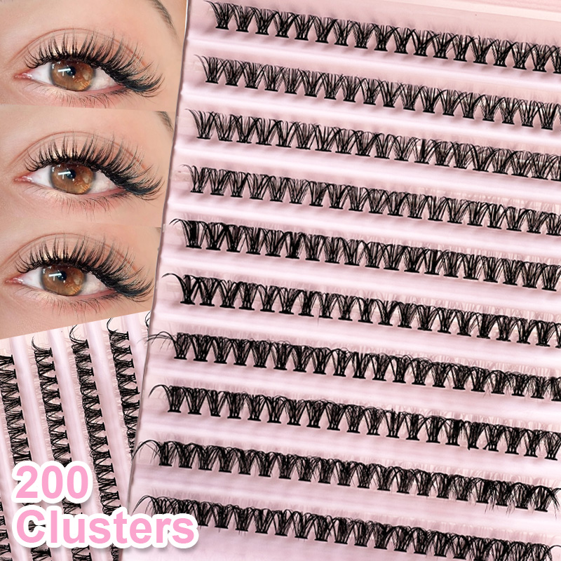 Eyelash Extension Cluster - الفردية جلدة رمش tuft 8-16 مللي