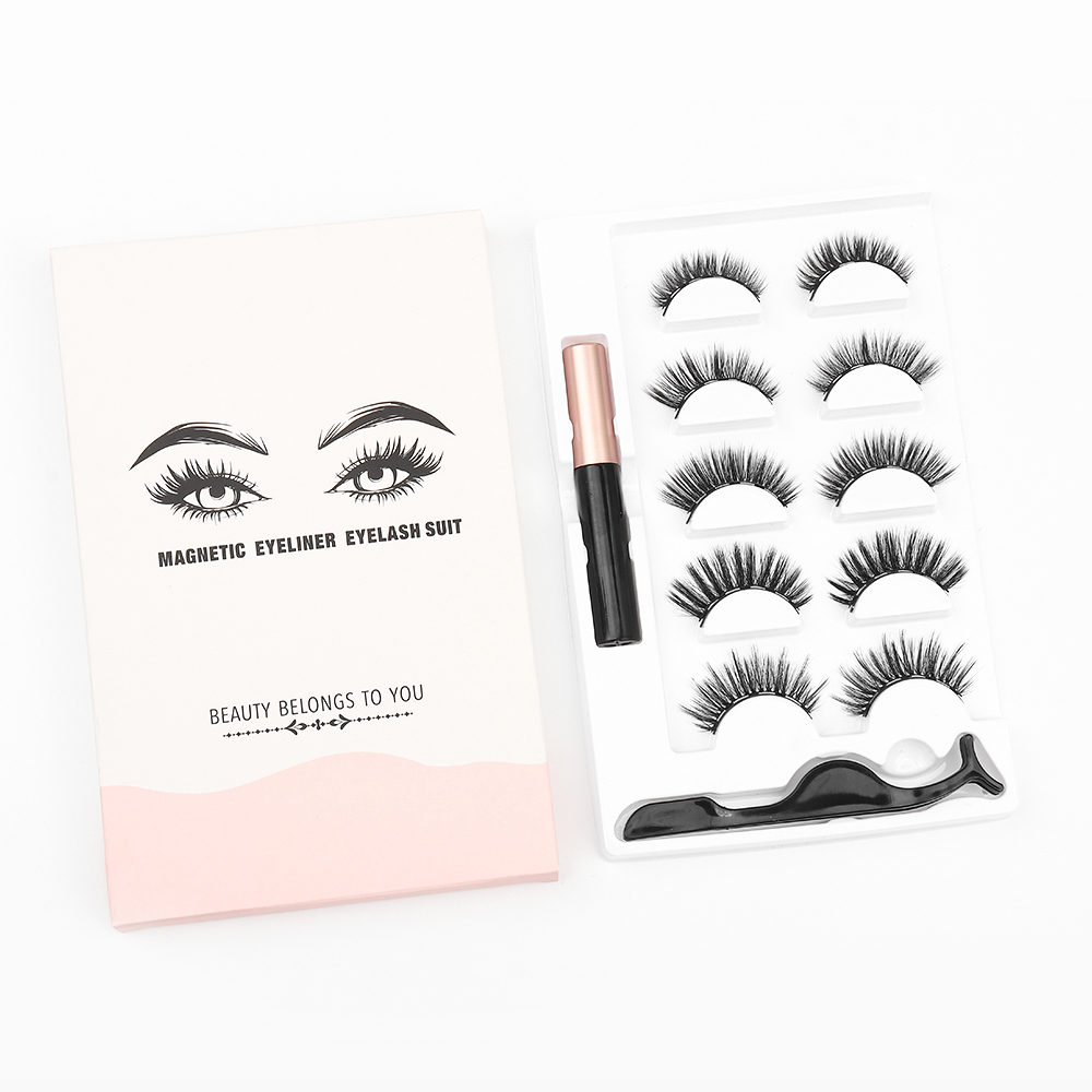 Eyelash Extension Full Set - مجموعة رموش مغناطيسية متعددة الأنماط 5
