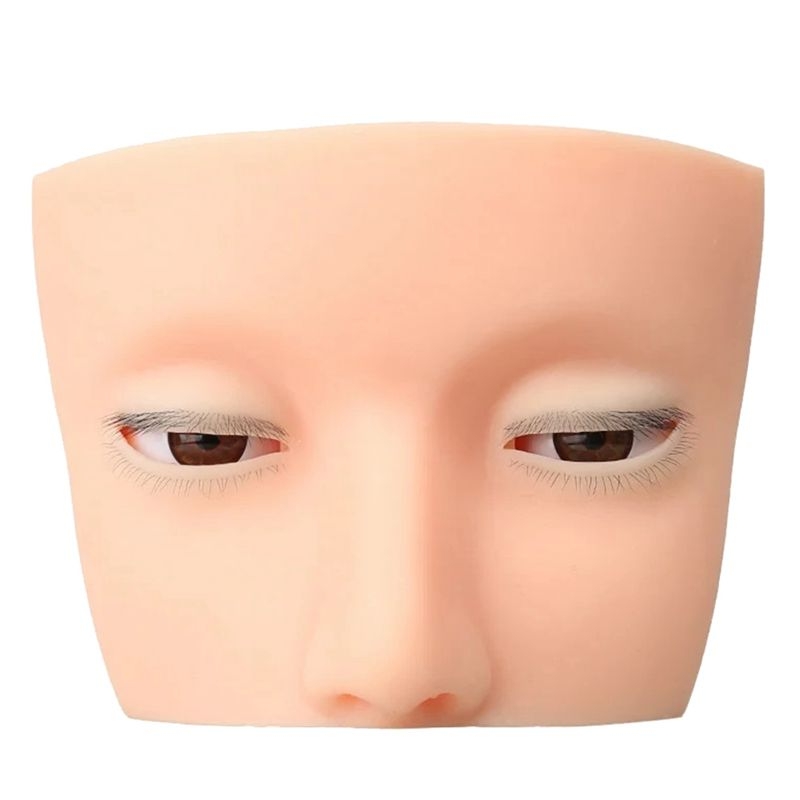 Eyelash Extension Open Eye - رأس مانيكان جديد حقيقي من 4