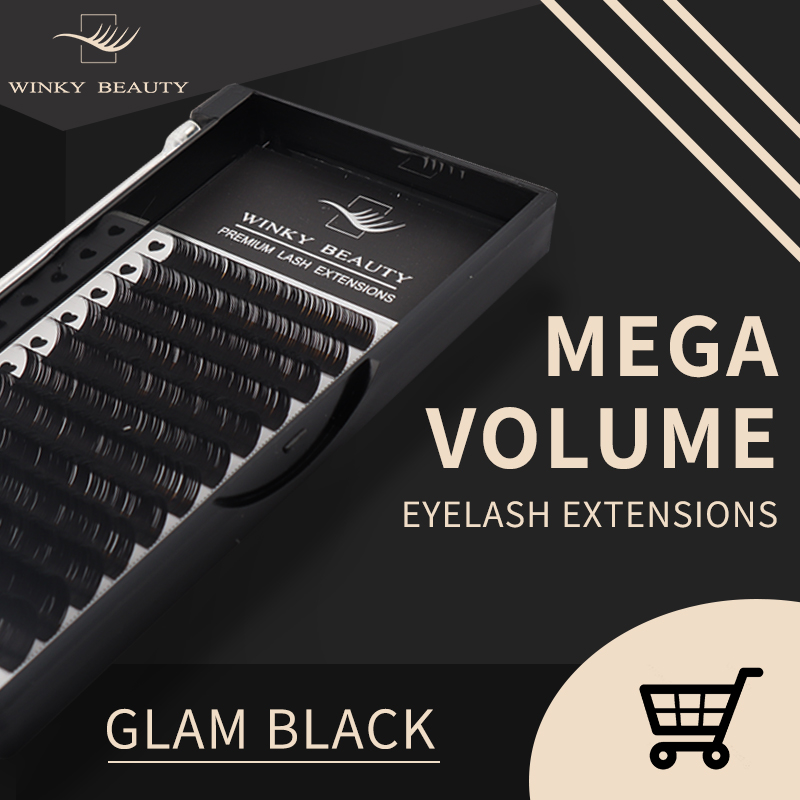 Eyelash Extension Russian - Winky Beauty قم بتخصيص شعارك الفردية