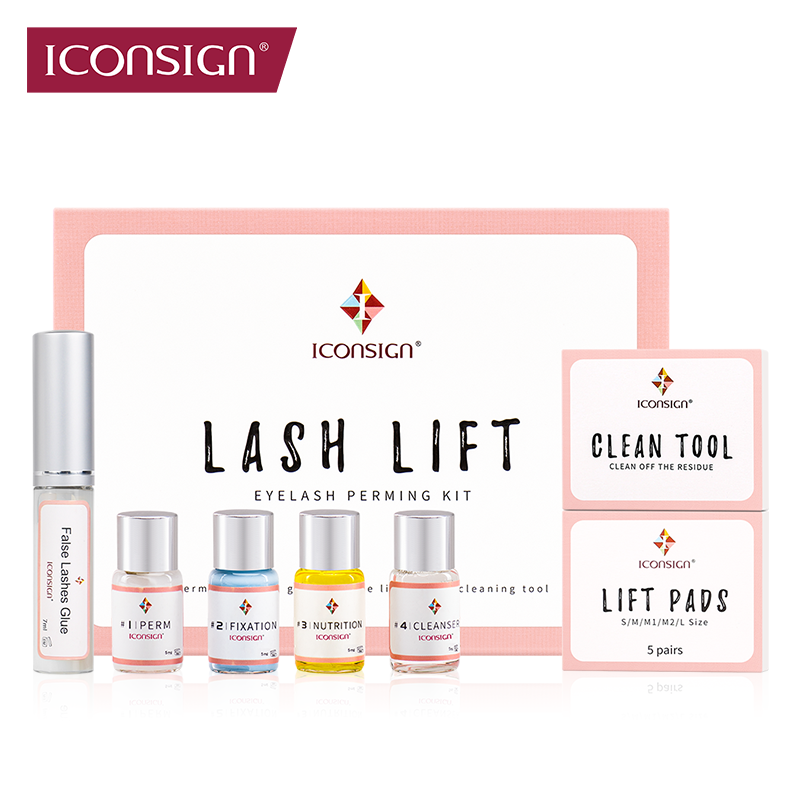Eyelash Extension Full Set - ICONSIGN لاش رفع عدة الكيراتين رمش
