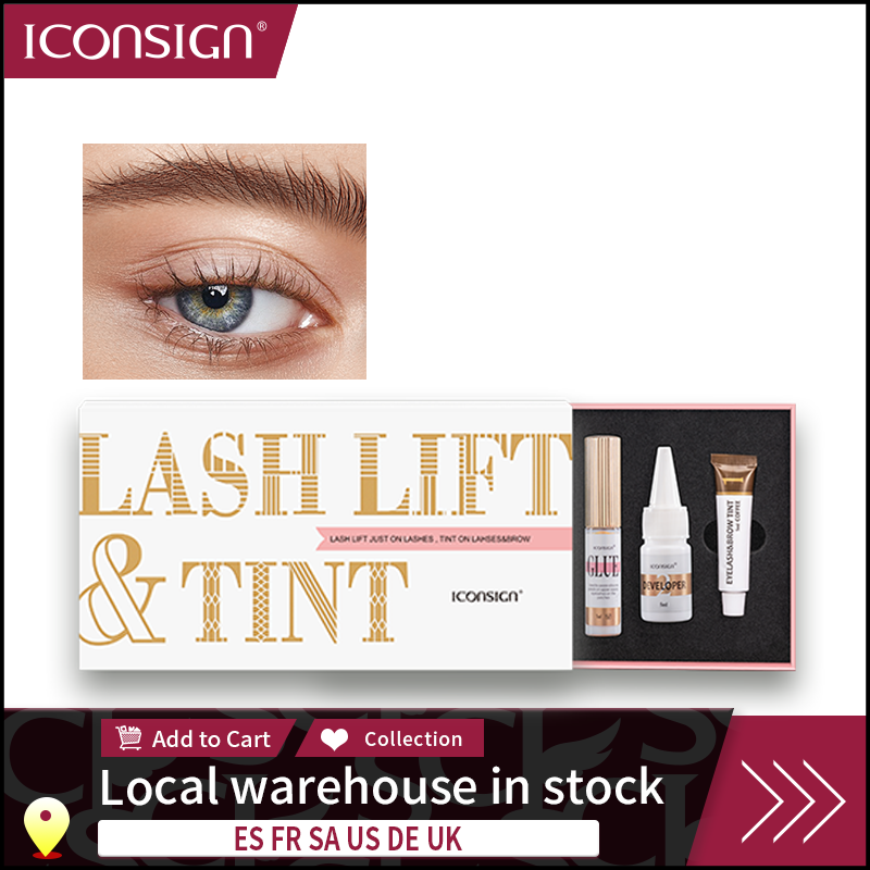 Eyelash Extension Full Set - ICONSIGN لاش رفع وتلوين عدة المهنية