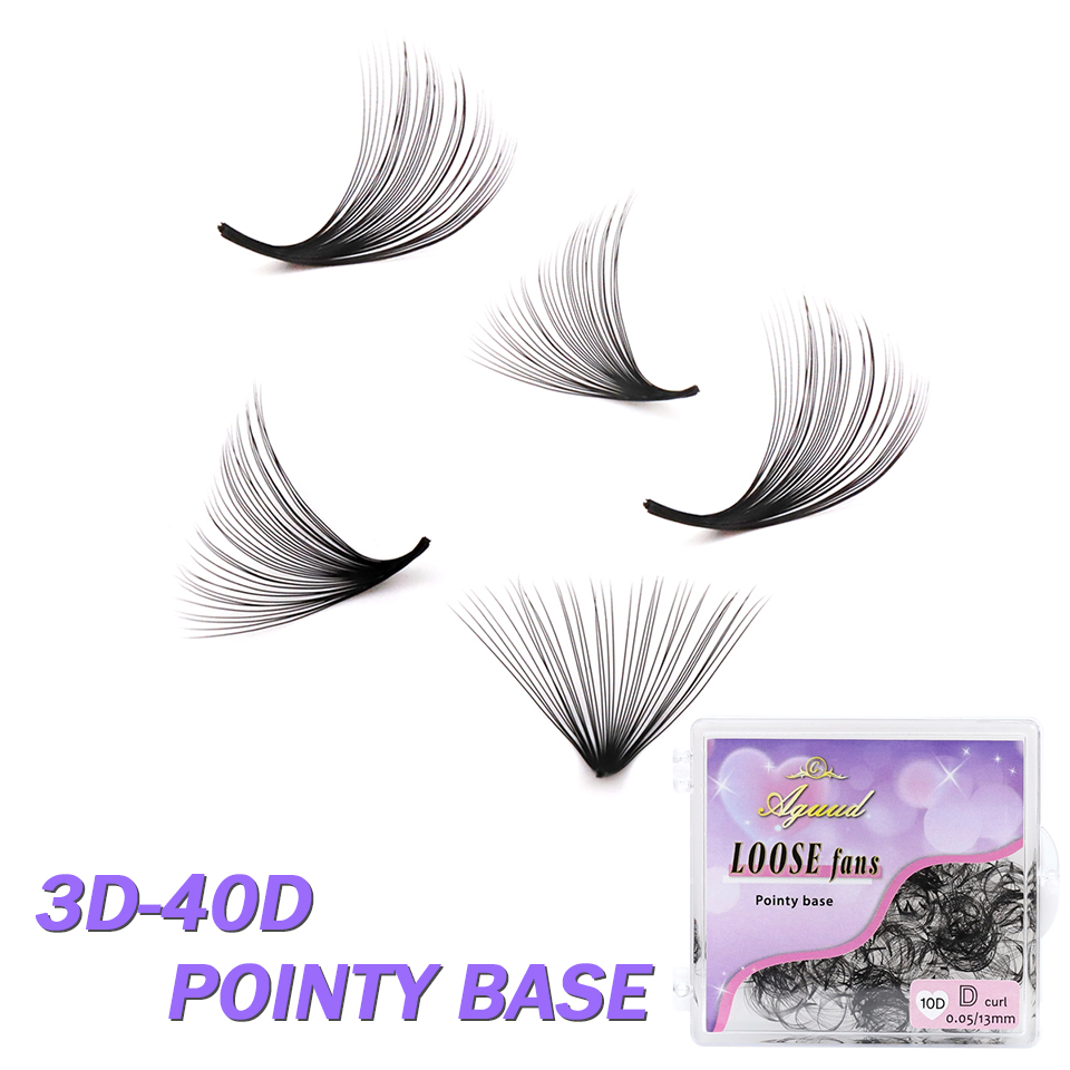 Eyelash Extension Russian - AGUUD 30D 40D العنقودية فضفاضة المشجعين
