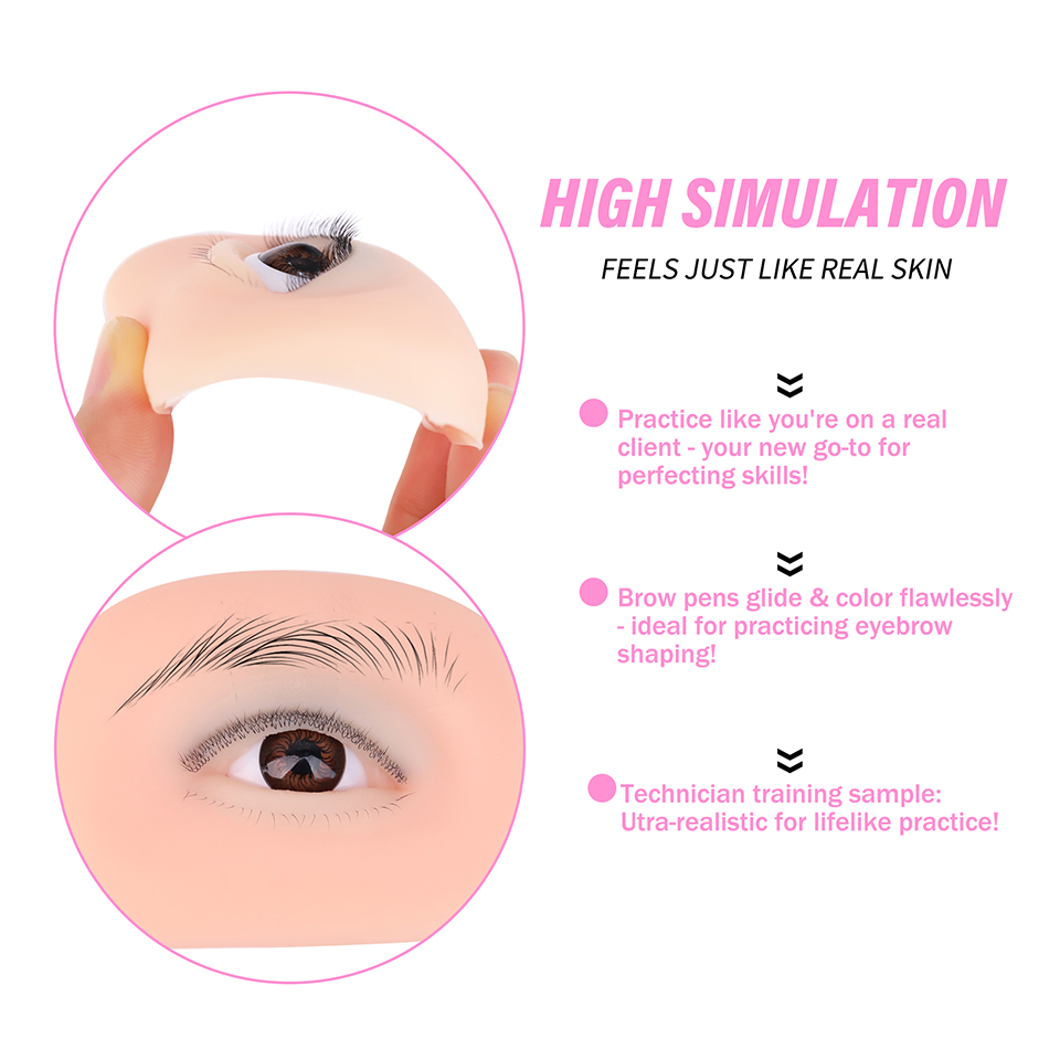 رأس مانيكان جديد للتدريب على ت - مراجعة Eyelash Extension Open Eye وسعره
