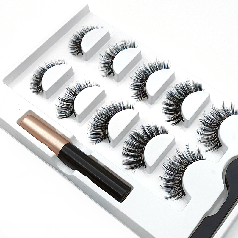مجموعة رموش مغناطيسية متعددة ا - مراجعة Eyelash Extension Full Set وسعره