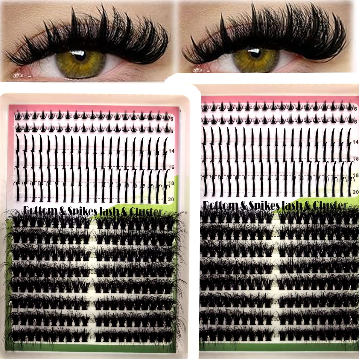 مجموعة رموش صناعية مجمعة من AM - مراجعة Eyelash Extension Full Set وسعره