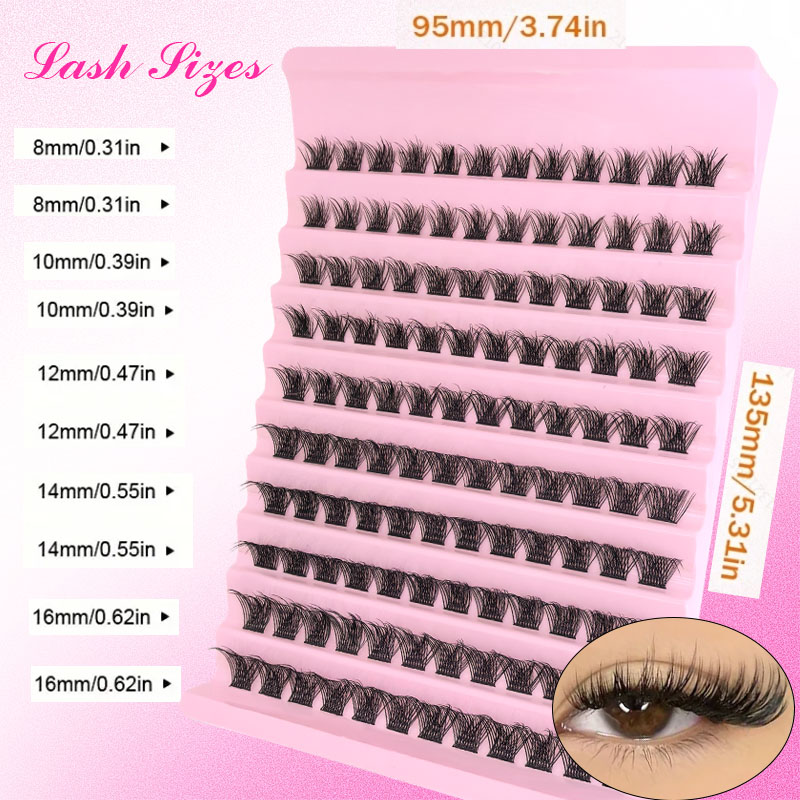 مجموعة وصلات الرموش DIY مجموعة - مراجعة Eyelash Extension Full Set وسعره
