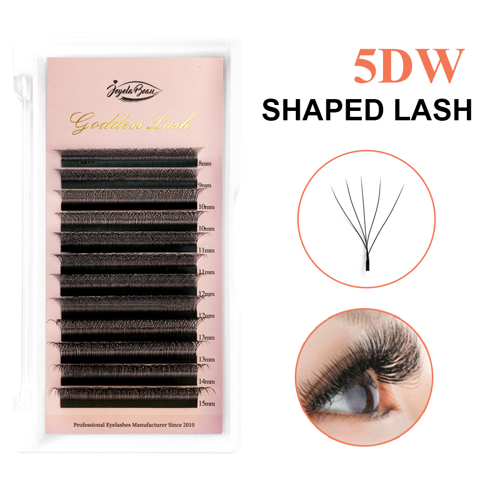 رموش Goddess 5D على شكل W، حزم - مراجعة Eyelash Extension Supernatural وسعره