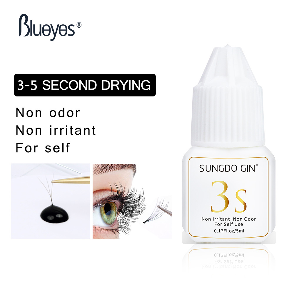 رمش تمديد الغراء 3S سريع الجفا - مراجعة Eyelash Extension Open Eye وسعره