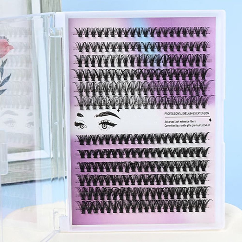 رموش صناعية بمظهر طبيعي، مجموع - مراجعة Eyelash Extension Cluster وسعره