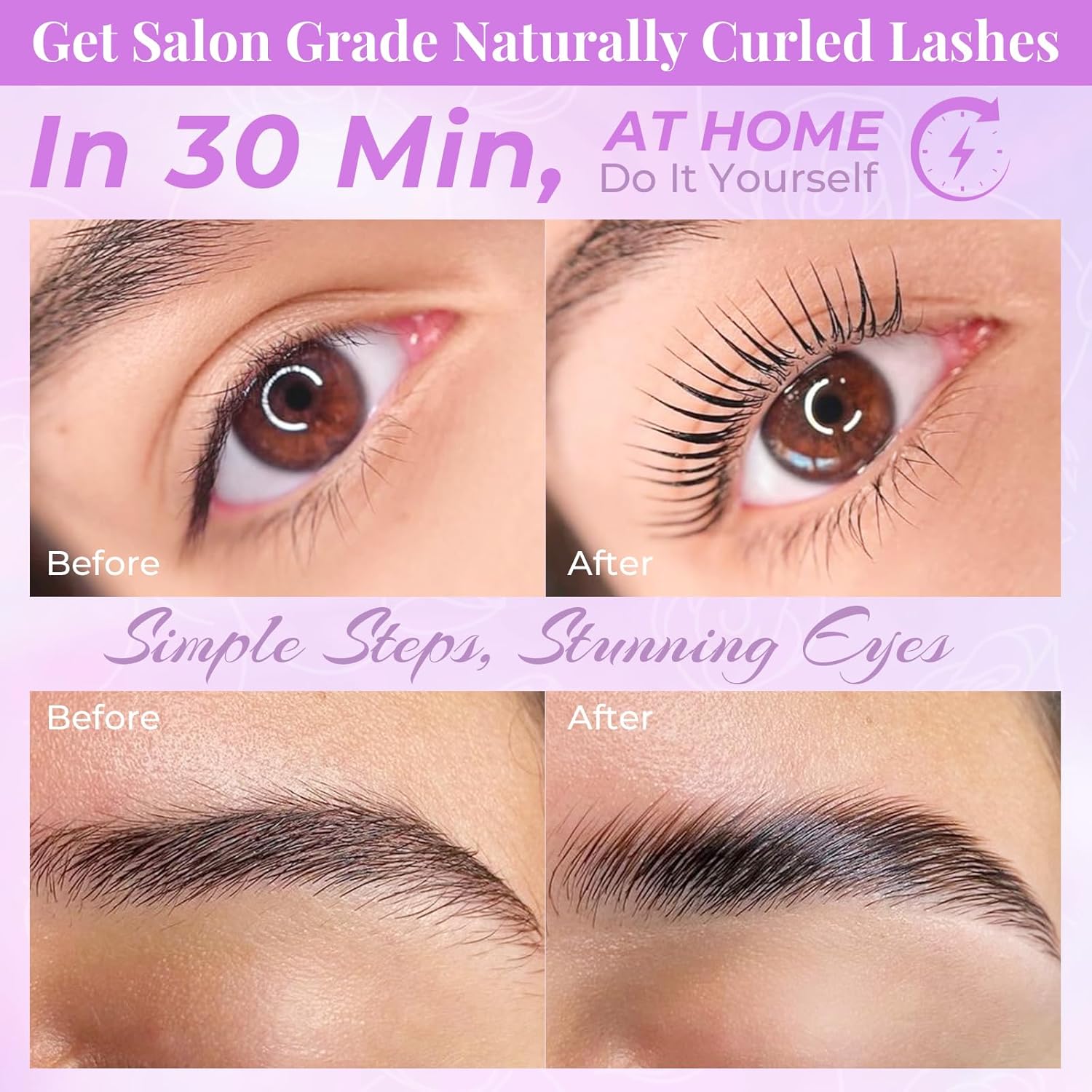 طقم رفع الرموش الجديد من بيرما - مراجعة Eyelash Extension Full Set وسعره