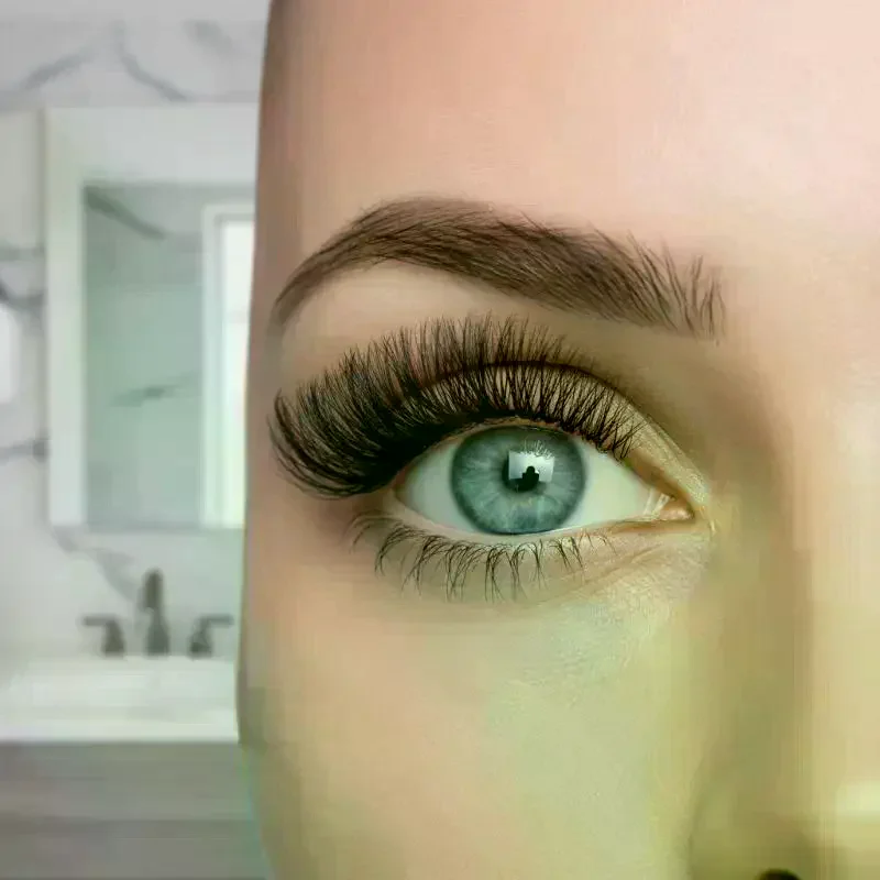 طقم رموش كثيفة، رموش فردية مدب - مراجعة Eyelash Extension Cluster وسعره