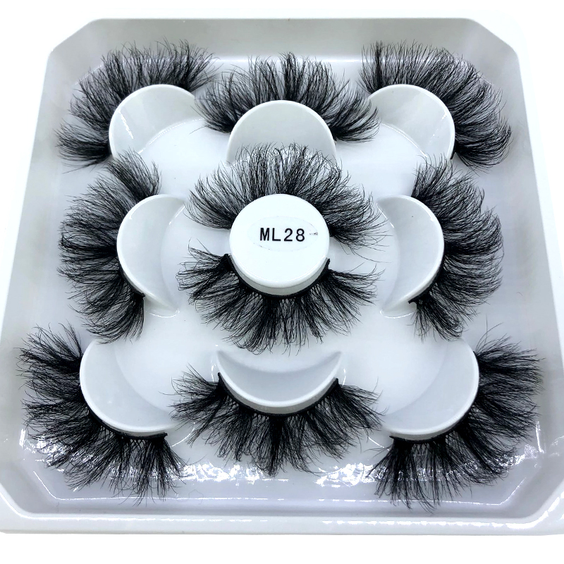 5 أزواج جديدة من الرموش الصناع - مراجعة Eyelash Extension Full Set وسعره