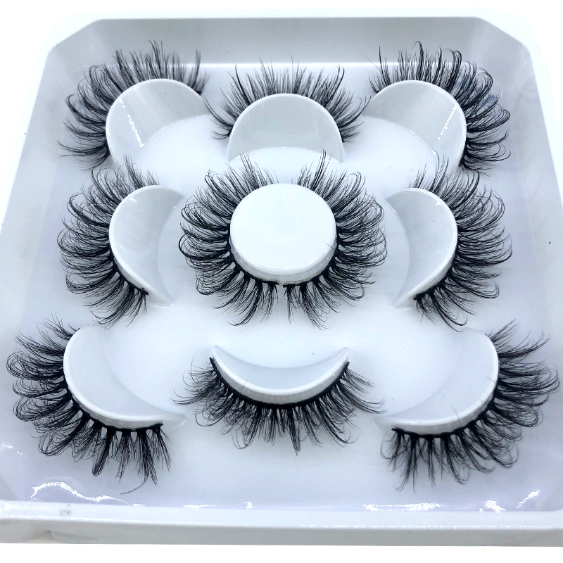 5 أزواج جديدة من الرموش الصناع - مراجعة Eyelash Extension Full Set وسعره