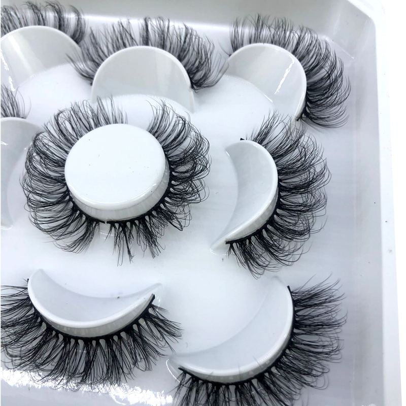 5 أزواج جديدة من الرموش الصناع - مراجعة Eyelash Extension Full Set وسعره