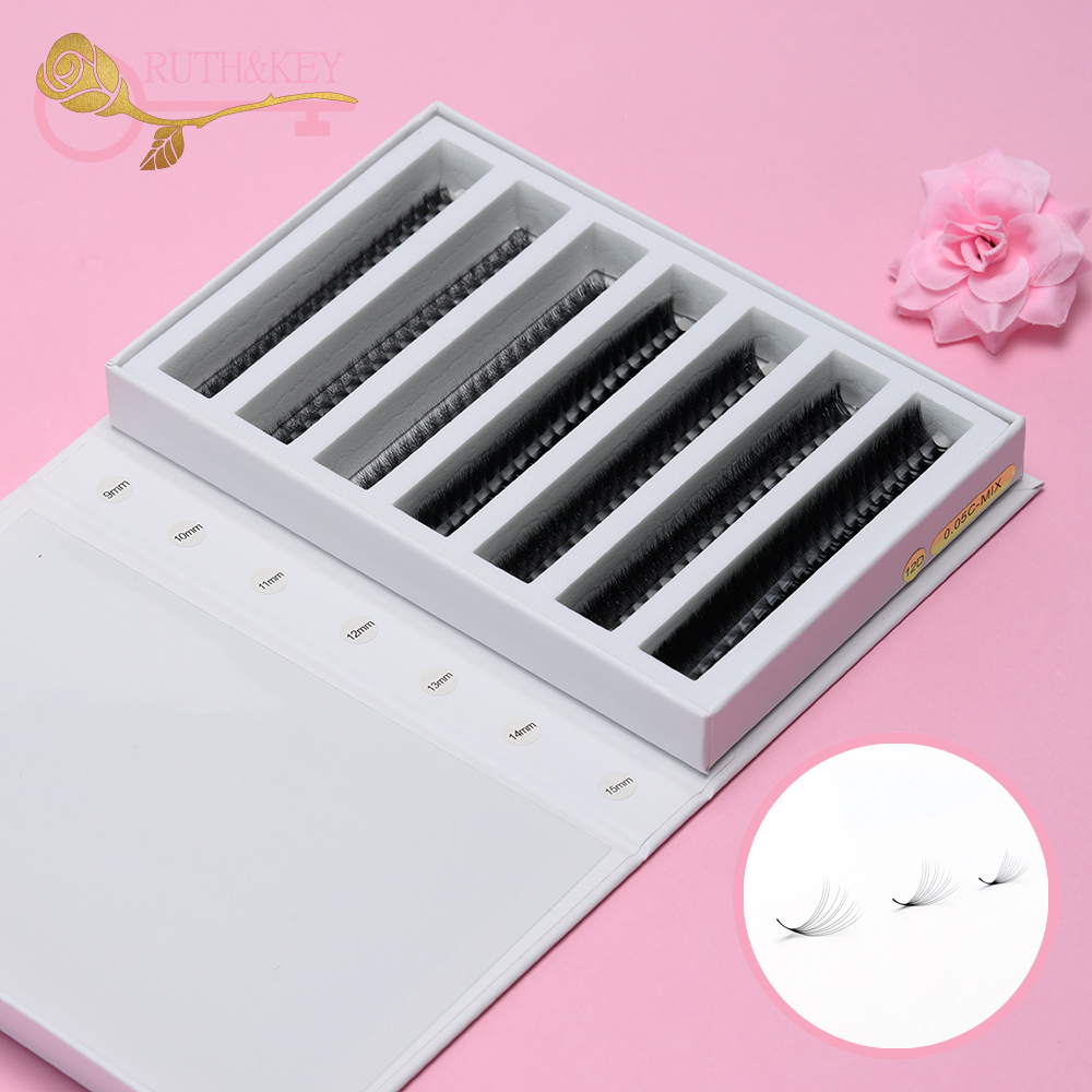 رموش صناعية جاهزة مسبقة الصنع  - مراجعة Eyelash Extension Russian وسعره