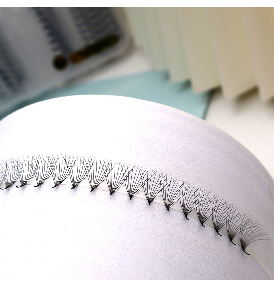 رموش صناعية جاهزة مسبقة الصنع  - مراجعة Eyelash Extension Russian وسعره