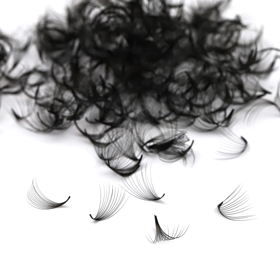 AGUUD 30D 40D العنقودية فضفاضة - مراجعة Eyelash Extension Russian وسعره