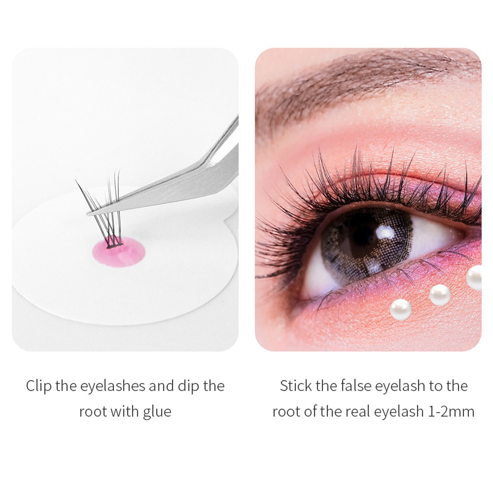 غراء تمديد الرموش 5 مل سريع ال - مراجعة Eyelash Extension Full Set وسعره