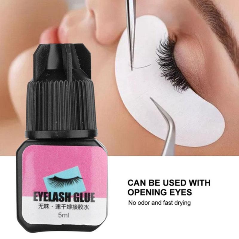غراء تمديد الرموش 5 مل، عديم ا - مراجعة Eyelash Extension Open Eye وسعره