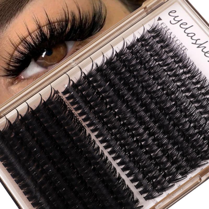 طقم رموش صناعية ثلاثية الأبعاد - مراجعة Eyelash Extension Cluster وسعره